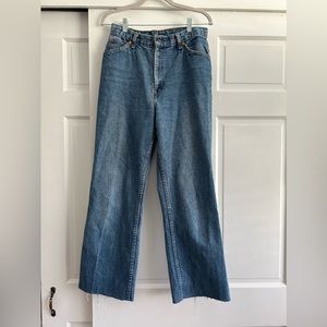 high rise levi jeans